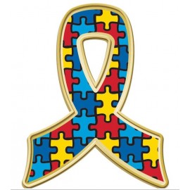 Custom Autism Puzzle Pin NOW