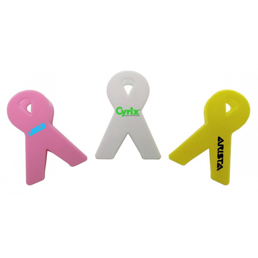 Custom Printed Brussels Ribbon Shaped Magnet Clip Custom Printed Brussels Ribbon Shaped Magnet Clip