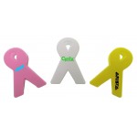 Custom Printed Brussels Ribbon Shaped Magnet Clip