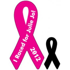 Custom Imprinted Stock Mini Ribbon Magnet (1 1/2" x 3")