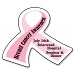 Customized Magnet - Awareness Ribbon Shape (2.6875x2.25) - 20 Mil.