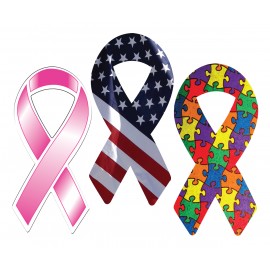 Ribbon Magnet Booster (Full Color) with Logo  Ribbon Magnet Booster (Full Color) with Logo