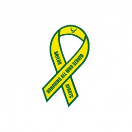 Promotional 2" X 4" Awareness Ribbon Shape Vehicle Magnet