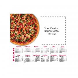 3.5" x 4" Small Magnetic Calendar 30 Mil with Logo