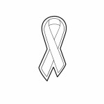 Logo Branded Magnet - Awareness Ribbon - Full Color