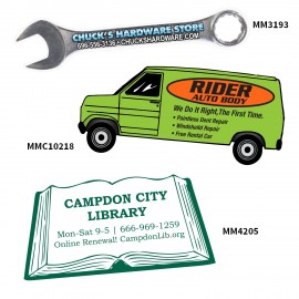 Custom 30 mil magnet (3.1-5 sq inches) Custom Printed