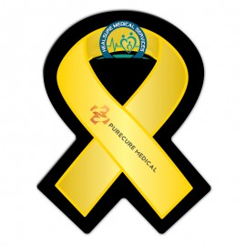 Logo Branded Awareness Ribbon Magnet