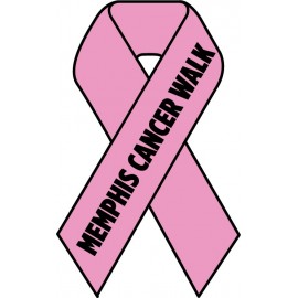 Custom Awareness Ribbon Car Magnet (5.75"x3.57") with Logo  Custom Awareness Ribbon Car Magnet (5.75"x3.57") with Logo