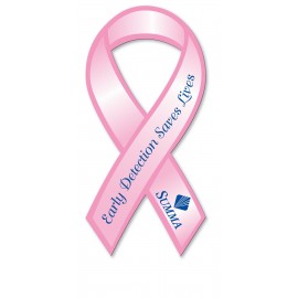 Promotional 30 Mil Small Ribbon Car Magnet - Full Color