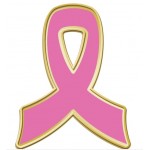 Pink Ribbon Pin NOW with Logo