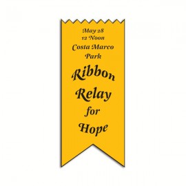 Award Ribbon Magnetic Note Holder (20 Mil) with Logo  Award Ribbon Magnetic Note Holder (20 Mil) with Logo