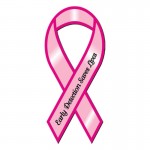 Personalized 3 1/2" Stock Cancer Awareness Magnet