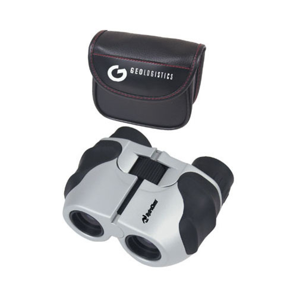 6x -13x Zoom Lens Sport Binoculars w/ Case Custom Imprinted