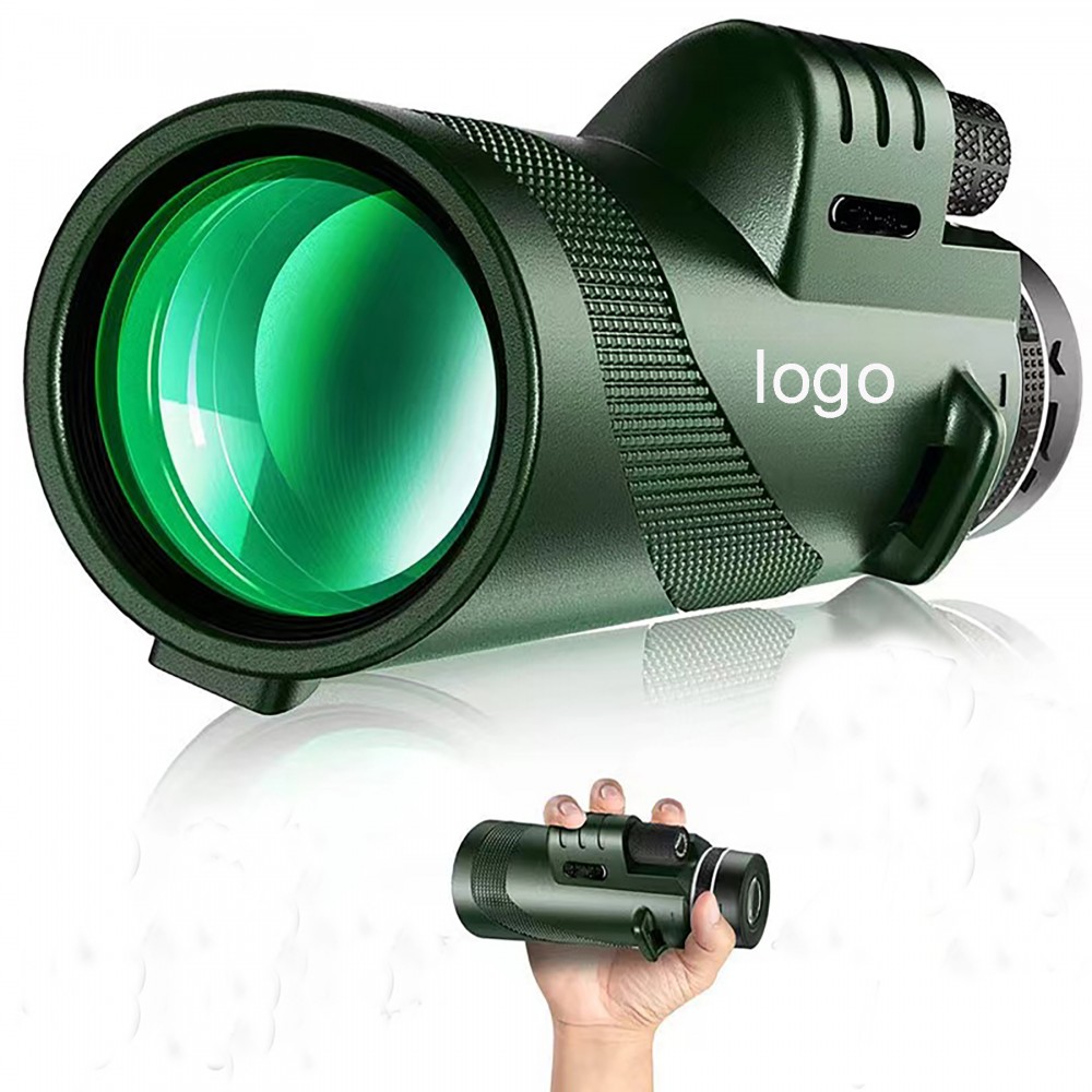 80x100 Compact Binocular Logo Branded