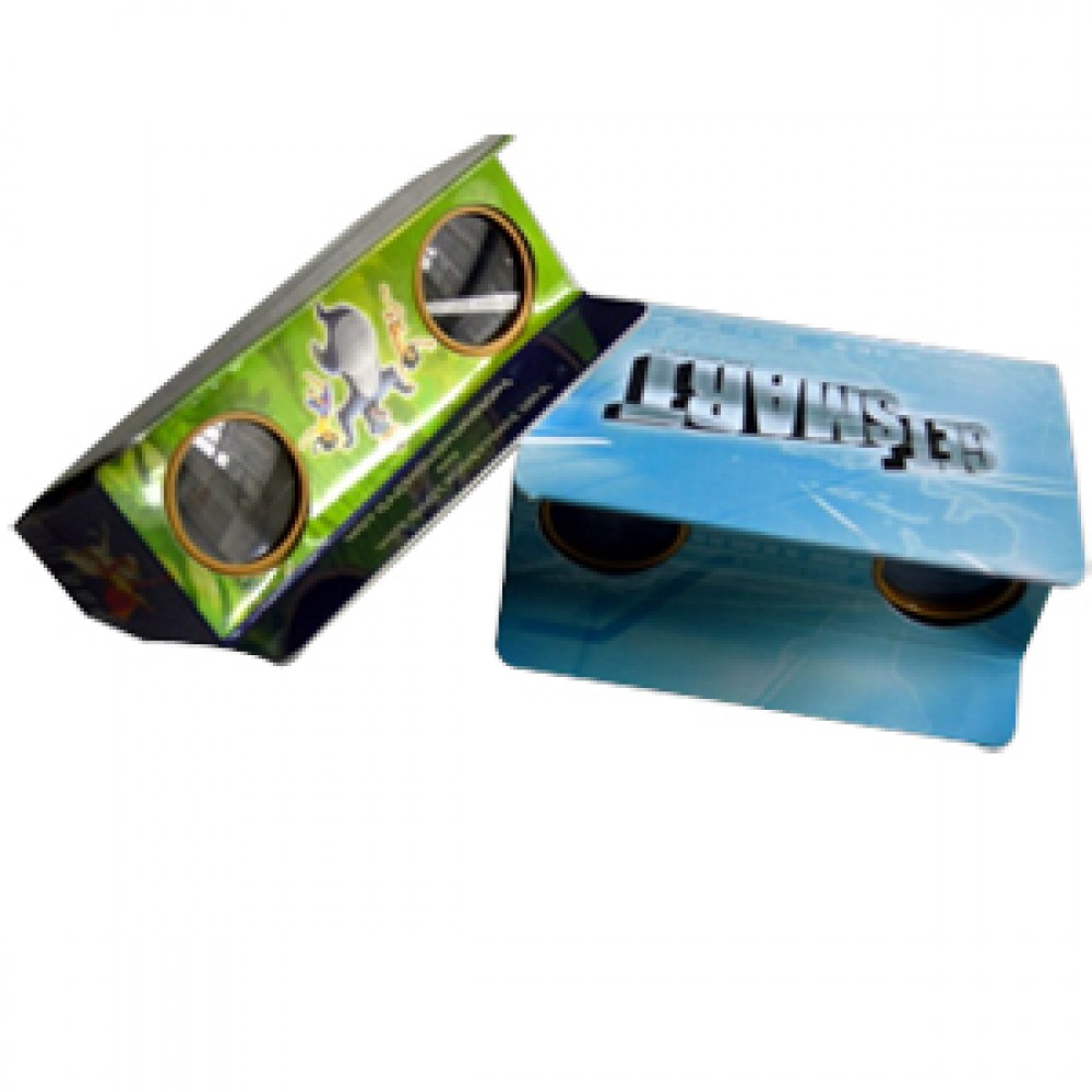 Custom Printed Folding Paper Binoculars Custom Printed Folding Paper Binoculars