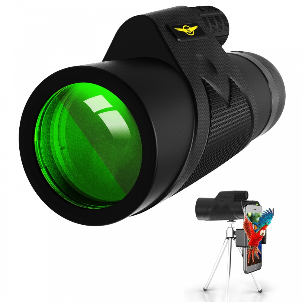 Custom Printed 10X42 HD Monocular for Bird Watching, Star Gazing and More IPX7 Waterproof - Air Price