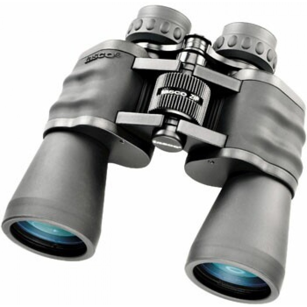 Tasco Essentials 10x50mm Wide Angle Wa Zip Focus Binoculars Logo Branded