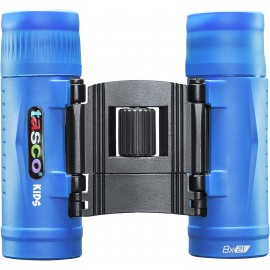Tasco Kids Binoculars 8x21, Compact Binoculars for Kids Ages 3-12 with Logo