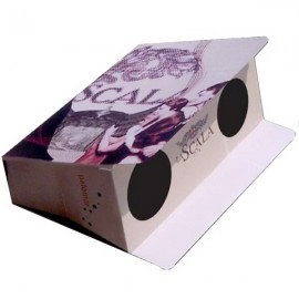 Custom Printed Folding Card Binocular,Foldable Paper Telescope