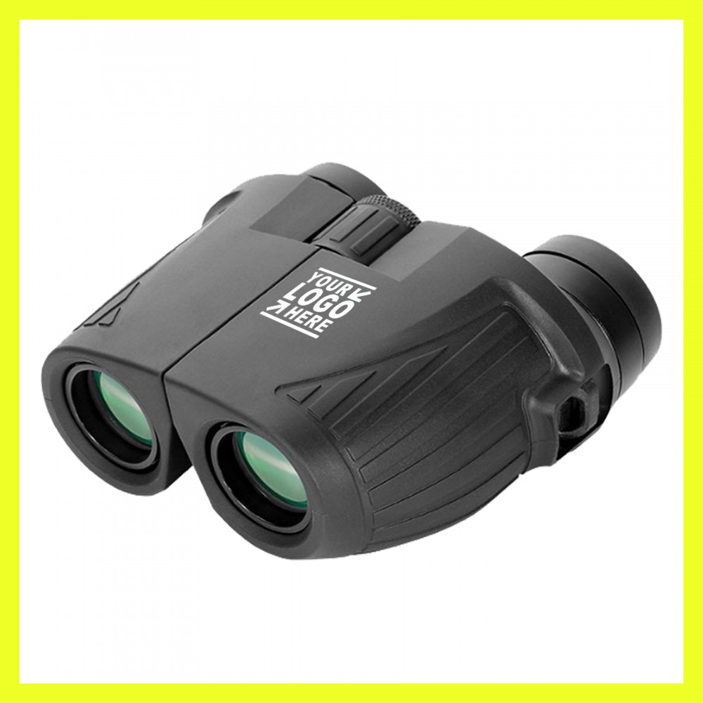 Logo Branded Compact Binoculars with Clear Low Light Vision
