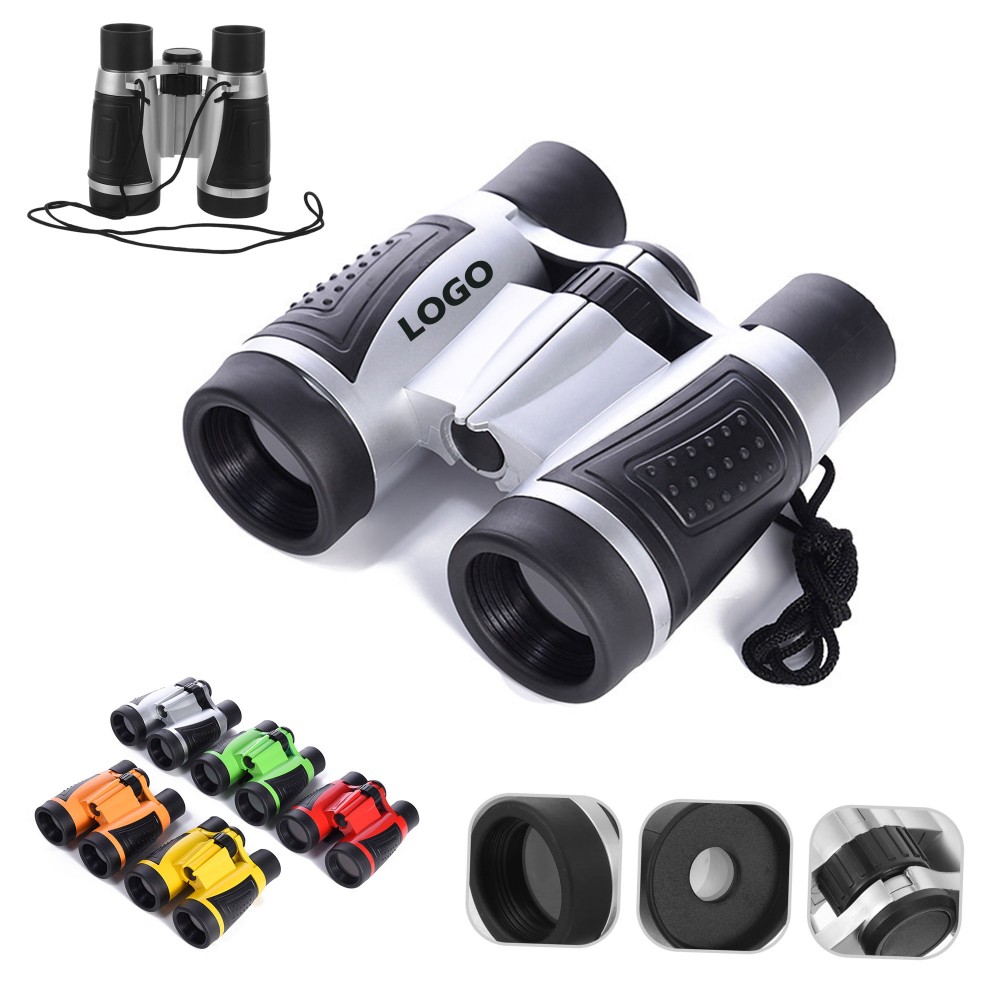 Logo Branded Dual Tube Binoculars For Boys