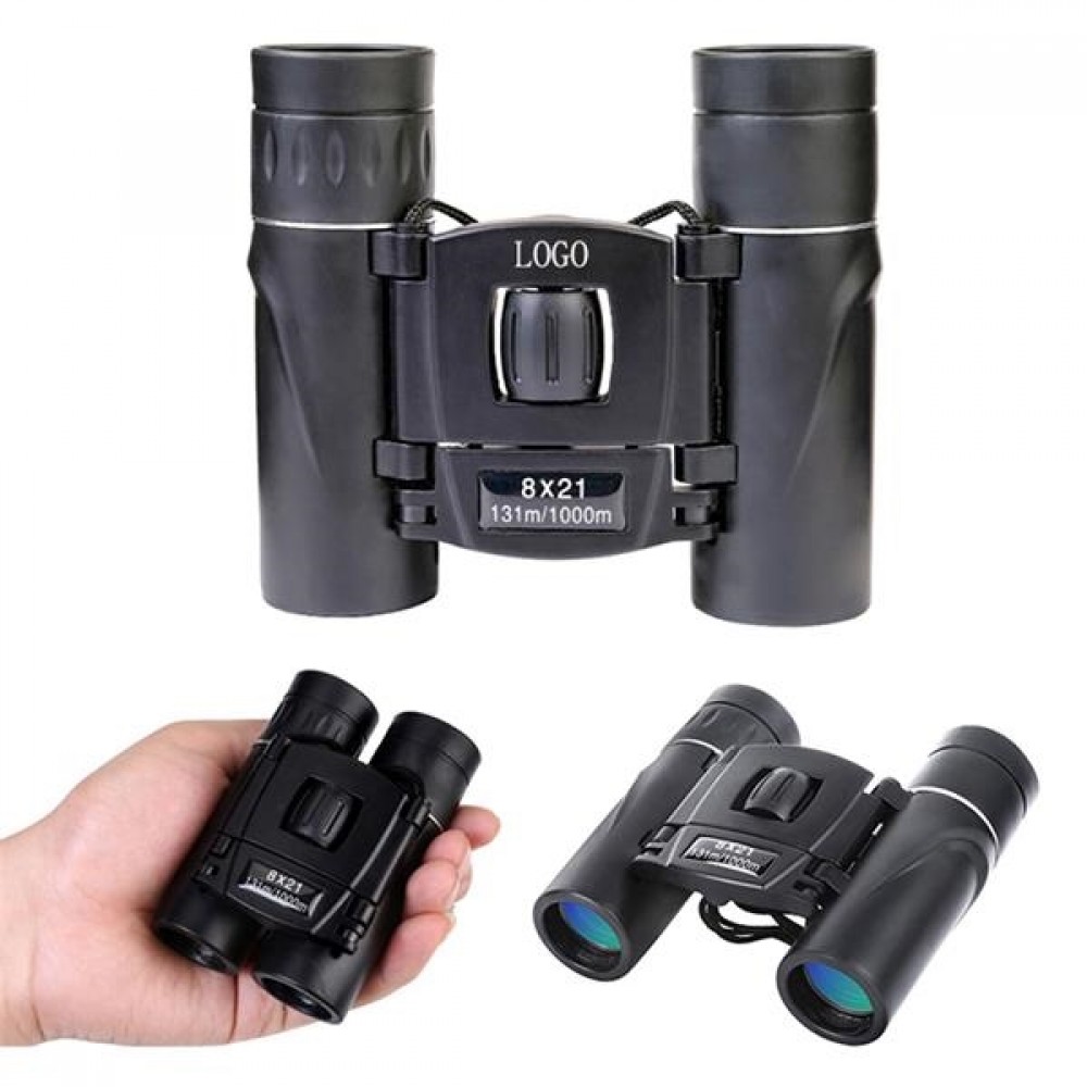 Logo Branded Portable Pocket Foldable Binoculars