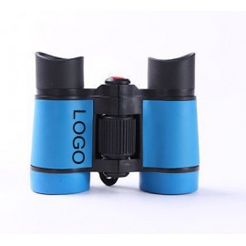 4X30 Toy Promotional Children Binoculars w/ Bag Logo Branded