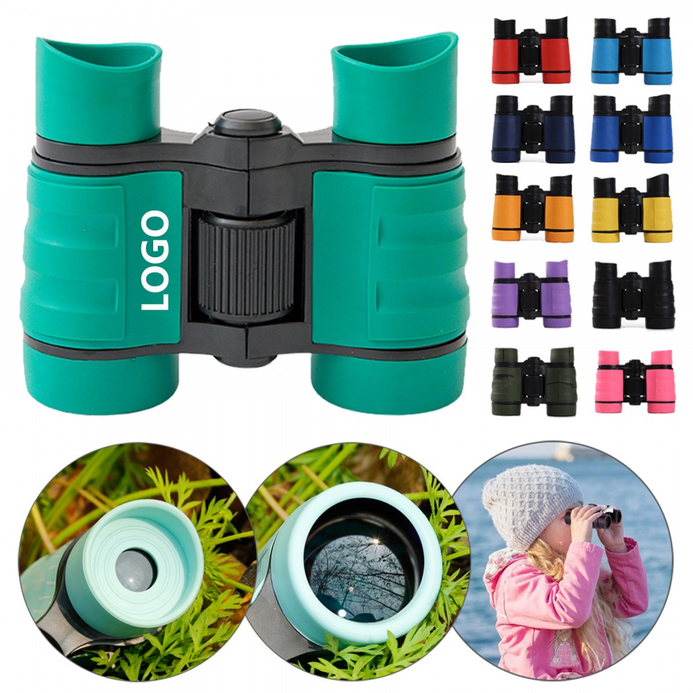 Custom Printed 4*30 Compact Binocular for Kids