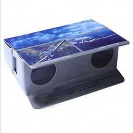Folding Paper Binocular with Logo  Folding Paper Binocular with Logo