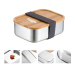 Customized Bamboo Stainless Steel Lunch Box