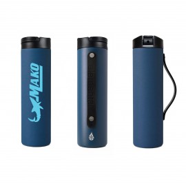 Elemental 20oz. Sport Iconic Stainless Steel Water Bottle w/ Drinking Spout and Straw with Logo