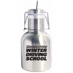 32oz Single Wall Stainless Steel Beer Growler with Logo