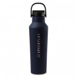 Promotional CORKCICLE Sport Canteen Soft Touch- 20 Oz. - Midnight Navy