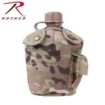 G.I. Type Multicam M.O.L.L.E. Compatible Canteen Cover Custom Branded