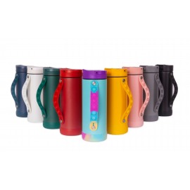 Custom Elemental Iconic Pop Fidget 14oz Stainless Steel Water Bottle - Vacuum Insulated  Custom Elemental Iconic Pop Fidget 14oz Stainless Steel Water Bottle - Vacuum Insulated