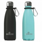 Reusable Coated Stainless Steel Water Bottle 12 Oz. with Logo