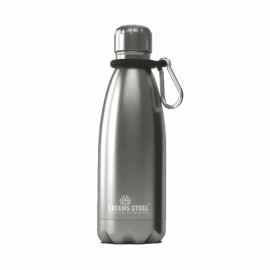 Logo Branded Reusable Stainless Steel Water Bottle 12 Oz.  Logo Branded Reusable Stainless Steel Water Bottle 12 Oz.