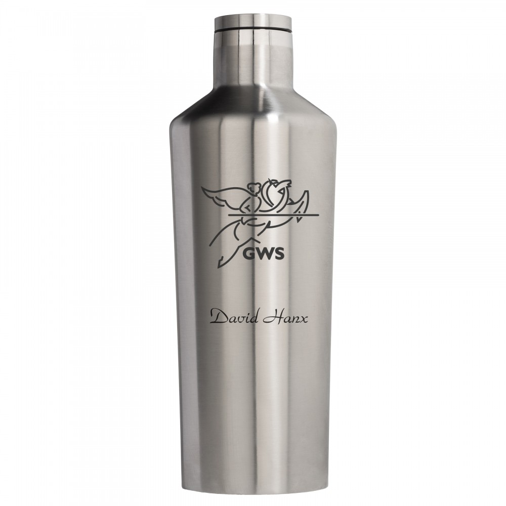 Custom Imprinted 60 Oz. Corkcicle 60oz Stainless Steel Canteen Custom Imprinted 60 Oz. Corkcicle 60oz Stainless Steel Canteen