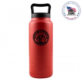 Patriot 36oz Red Bottle Custom Imprinted