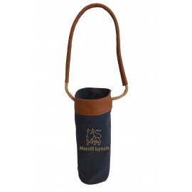 Custom Rope Handle Wine Tote