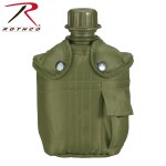 G.I. Style 1 Qt. Plastic Canteen & Nylon Cover Custom Branded