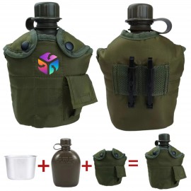 Outdoor Military Canteen Bottle with Logo