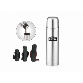 Logo Branded 24 Oz. Slim Vacuum Thermal Bottle {pouch sold severalty}