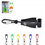 Plastic Glove Clip Hanging Buckle with Logo