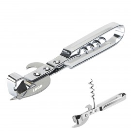 3 IN 1 Bottle Can Wine Opener with Logo  3 IN 1 Bottle Can Wine Opener with Logo