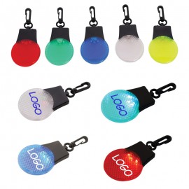 Blink Light w/Carabiner Clip with Logo