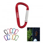 Promotional Sturdy 1/5 lbs D Shape Aluminum Carabiner