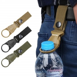 Outdoor Tactical Nylon Water Bottle Holder Clip with Logo  Outdoor Tactical Nylon Water Bottle Holder Clip with Logo