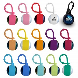 Promotional Chameleon Lip Balm w/ Silicone Carabiner