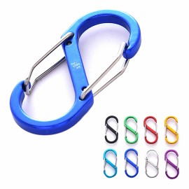 Heavy Duty Double Carabiner Clip with Logo  Heavy Duty Double Carabiner Clip with Logo